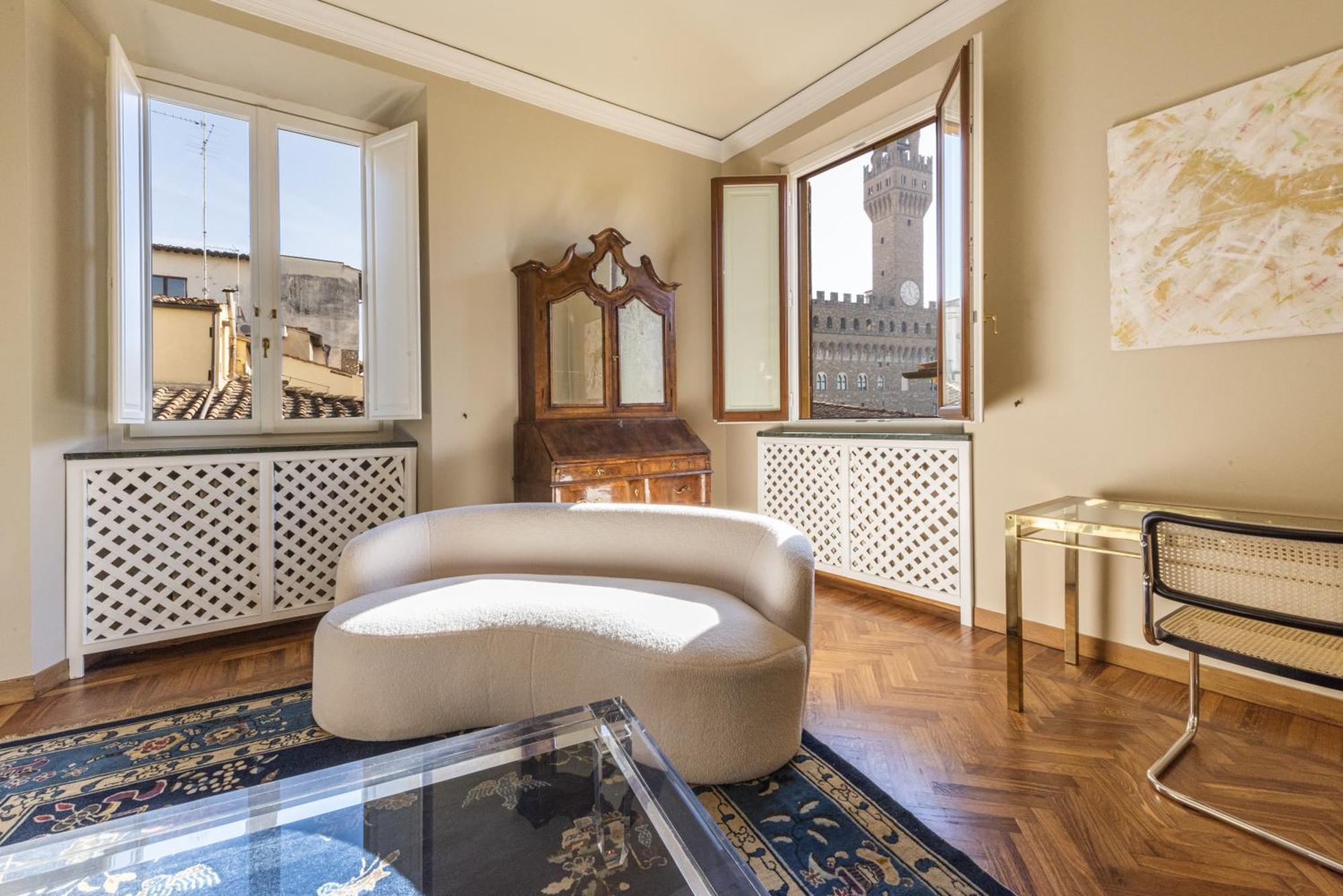 Penthouse In Piazza Della Signoria Duomo View Apartamento Florença Exterior foto