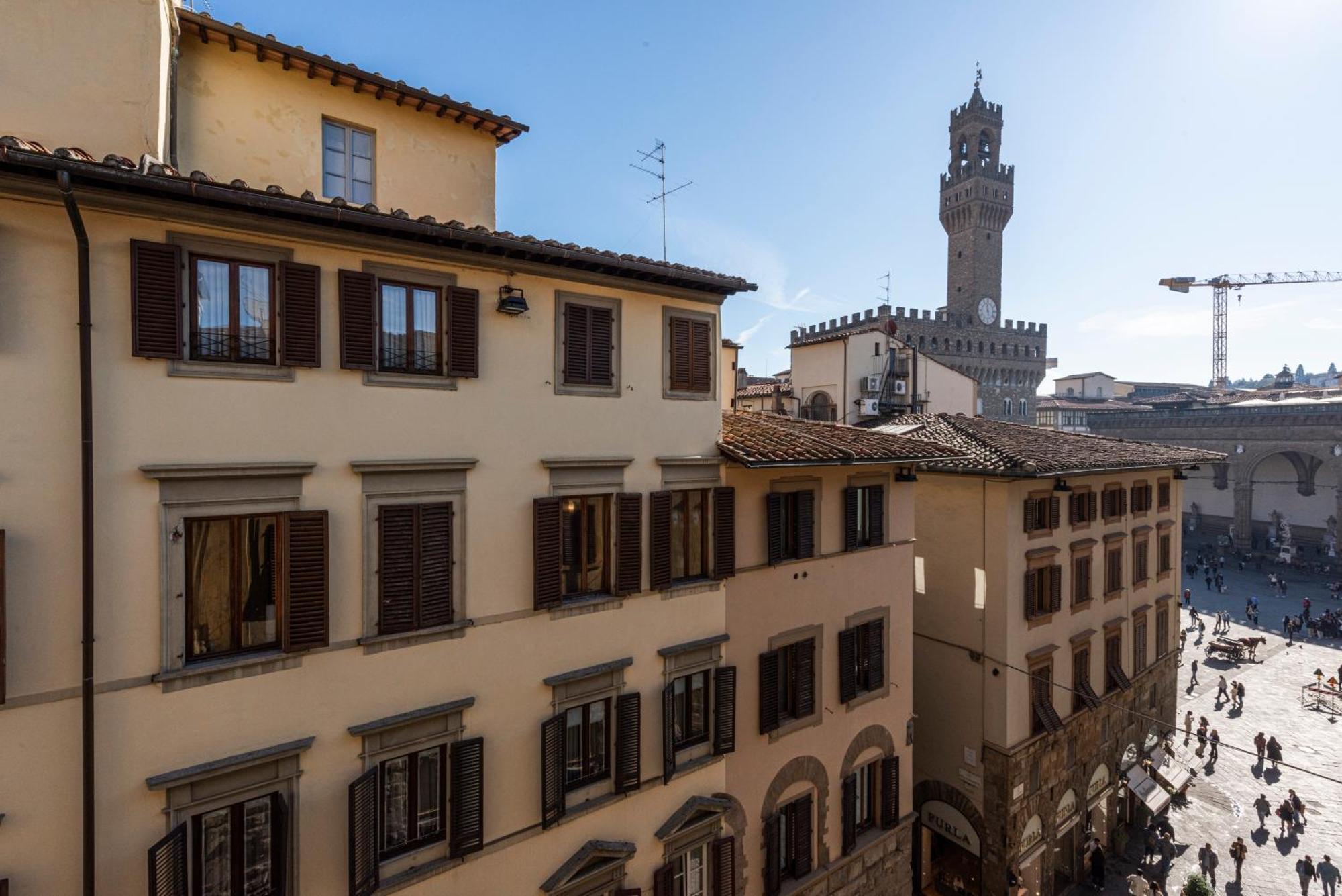 Penthouse In Piazza Della Signoria Duomo View Apartamento Florença Exterior foto